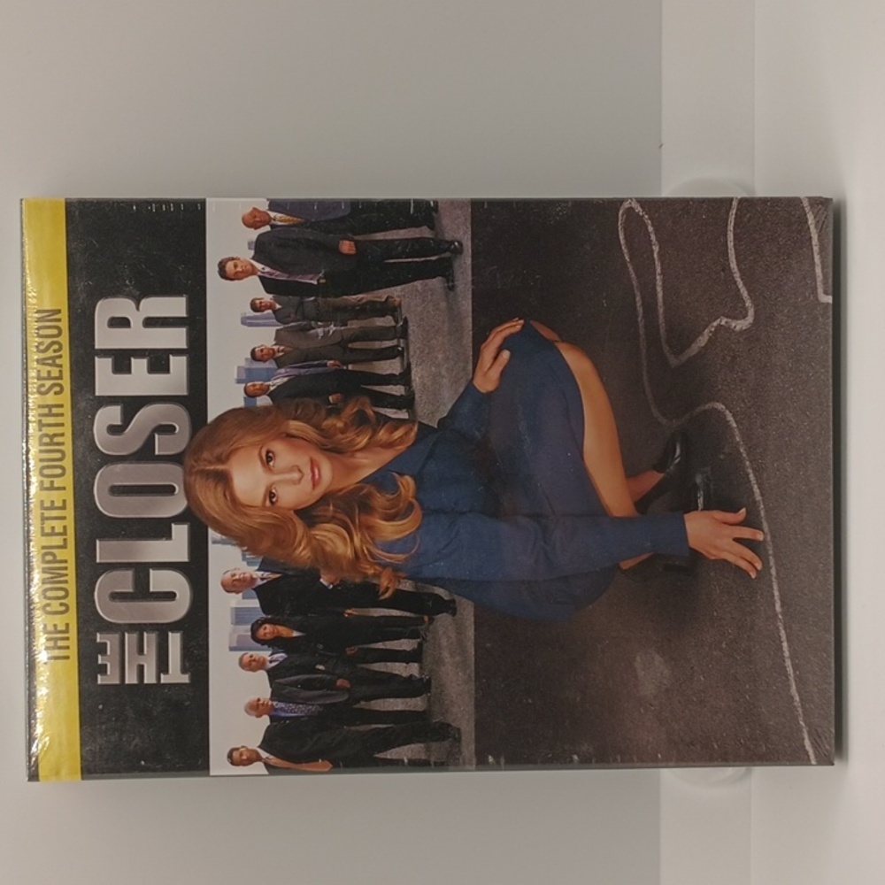 The Closer: The Complete Fourth Season 4 (DVD, 2008, 4 Disc Set) -- SEALED